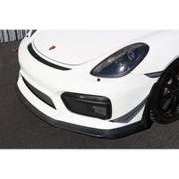 APR Peformance  Porsche 981 Cayman GT4 Front Bumper Canards 2015-2016