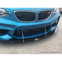 APR Peformance  BMW F87 M2 Stock Bumper Front Wind Splitter 2016-2021