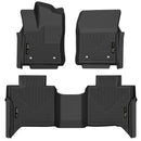 Husky Liners 2022+ Toyota Tundra CrewMax X-ACT Front & 2nd Seat Floor Liner - Blk