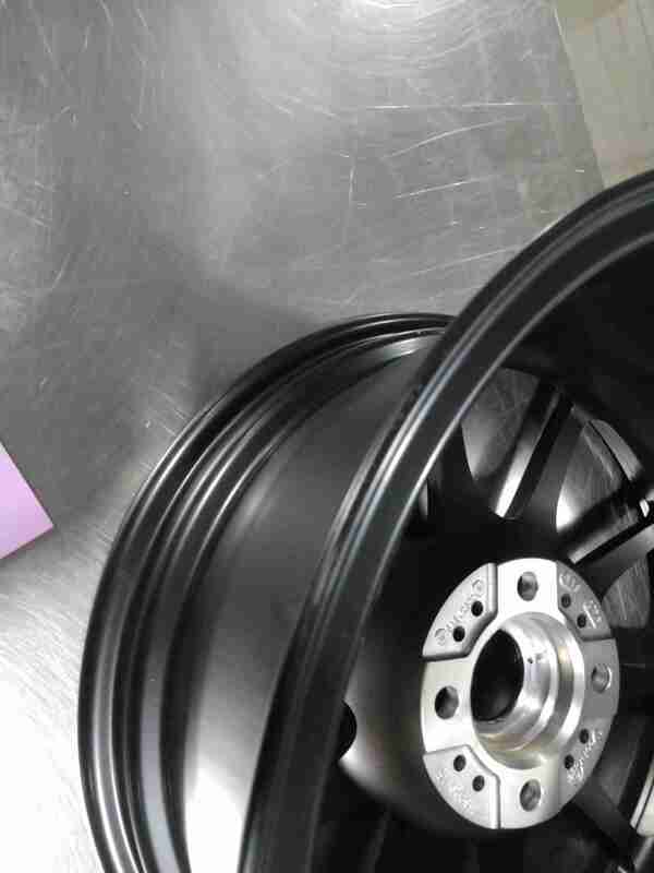 Konig Dekagram 16x8 4x108 ET40 Semi-Matte Black — Scratch & Dent