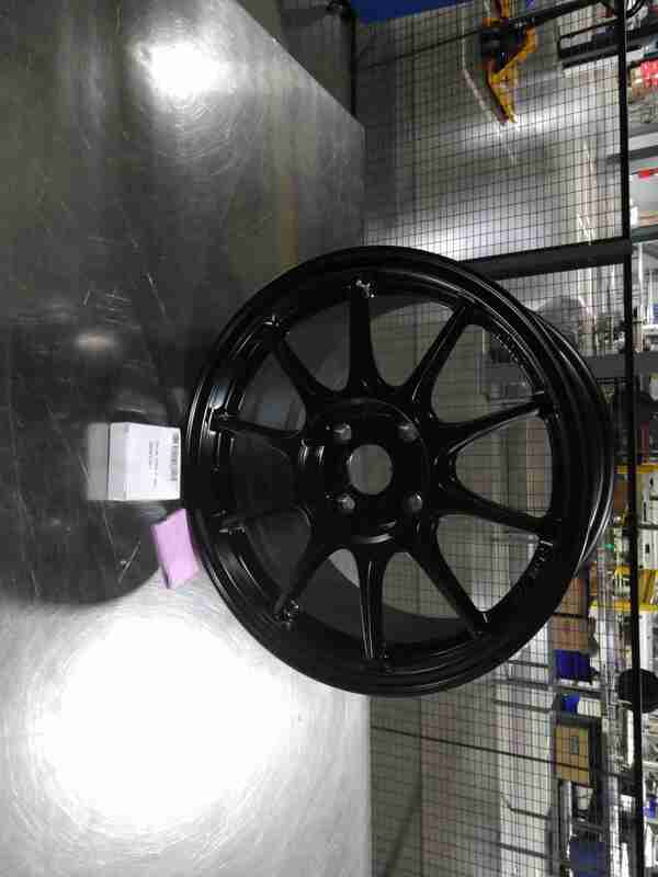 Konig Dekagram 16x8 4x108 ET40 Semi-Matte Black — Scratch & Dent