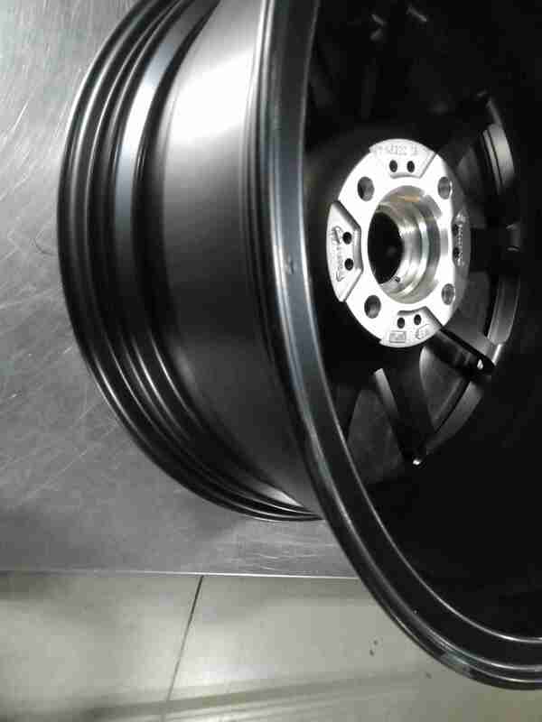 Konig Dekagram 16x8 4x108 ET40 Semi-Matte Black — Scratch & Dent