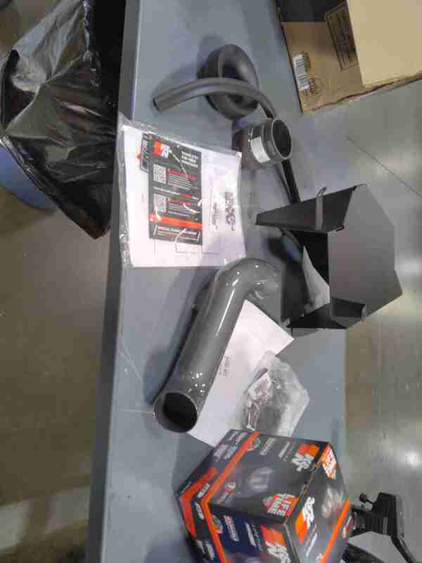 K&N 2022 Honda Civic 2.0L L4 Silver Typhoon Intake (69-1510TC) — Scratch & Dent