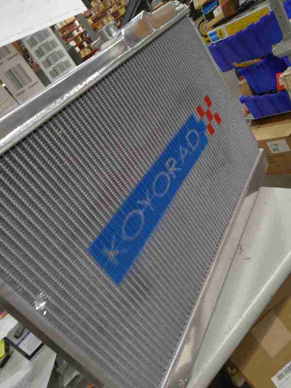 Koyo 86-92 Toyota Supra NA/Turbo (MT) Radiator (R0171) — Scratch & Dent