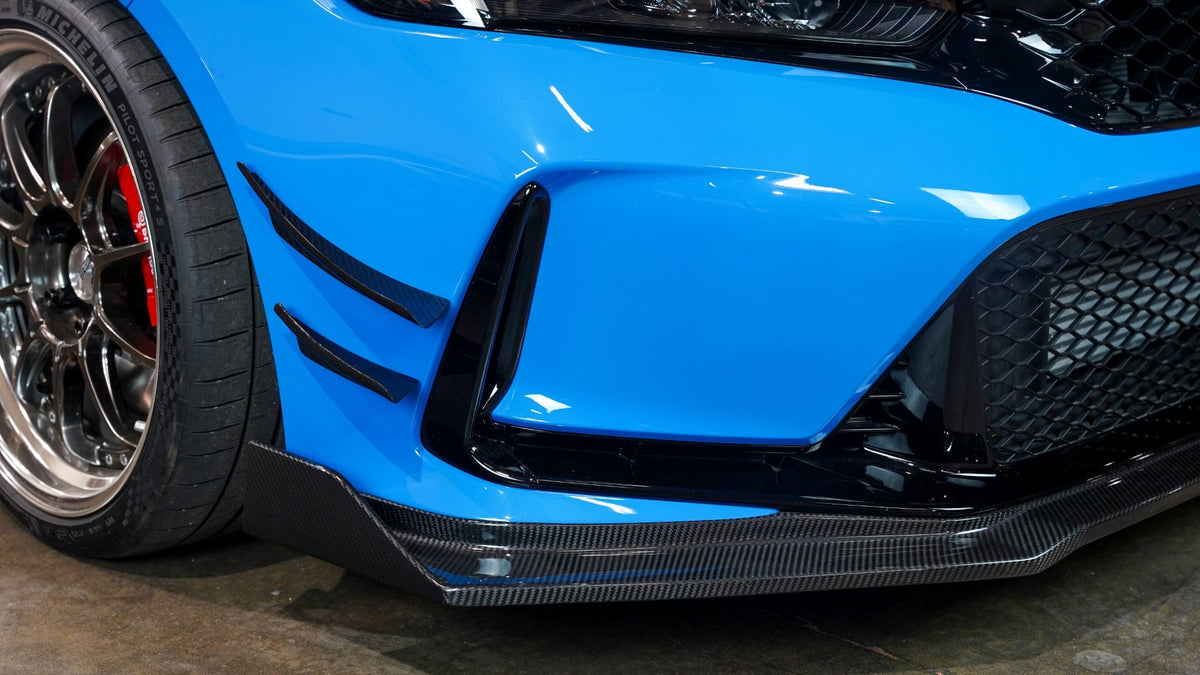 APR Peformance  Honda FL5 Civic Type R Front Bumper Canards 2023 - Current