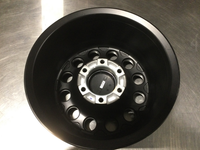 Nomad N501SB Convoy 16x8in / 6x139.7 BP / -10mm Offset / 106.1mm Bore - Satin Black Wheel — Scratch & Dent