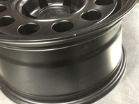 Nomad N501SB Convoy 16x8in / 6x139.7 BP / -10mm Offset / 106.1mm Bore - Satin Black Wheel — Scratch & Dent