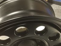 Nomad N501SB Convoy 16x8in / 6x139.7 BP / -10mm Offset / 106.1mm Bore - Satin Black Wheel — Scratch & Dent