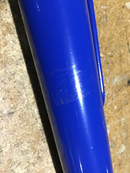 NRG Harness Bar 47in. - Blue — Incomplete: Missing hardware