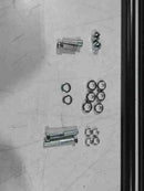 NRG Harness Bar 47in. - Titanium finish — Incomplete: Missing some installation hardware