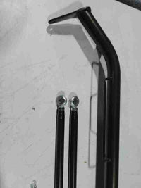 NRG Harness Bar 47in. - Titanium finish — Incomplete: Missing some installation hardware