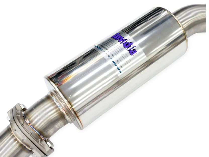 Invidia 22-25 Honda Civic Type R FL5 Q300 Black Tip Cat-back Exhaust (HS22CTRFQ33SBL)