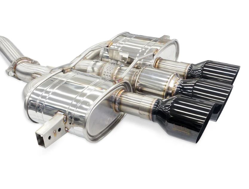 Invidia 22-25 Honda Civic Type R FL5 Q300 Black Tip Cat-back Exhaust (HS22CTRFQ33SBL)