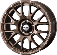 Weds Mud Vance 08 17x8" 6x139.7 +20 Matte Bronze Wheel
