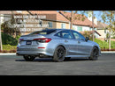 Remark 2022+ Honda 2.0L Civic Sport Sedan (FE2) Catback Exhaust - Dual Stainless Steel Tips