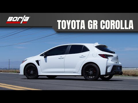Borla 23+ GR Corolla ATAK Carbon Cat-Back Exhaust System | 140942CFBA
