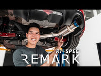 Remark 12-21 Scion/Toyota/Subaru FRS/BRZ/86 Cat-Back Remark Exhaust w/Titanium Burnt Tip (RK-C1063T-03T)