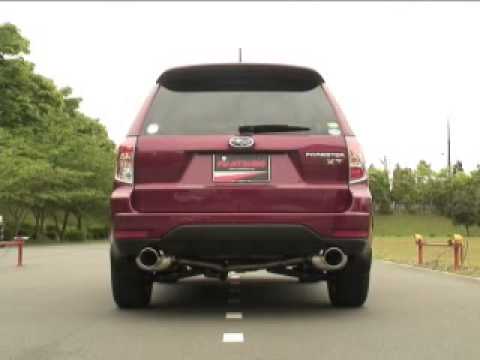 Fujitsubo Authorize R Cat-Back Exhaust For ’09-’13 Subaru Forester (SH) 2.0 turbo AT / MT | 560-64531