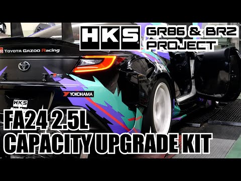 KIT COMPLETO DE PISTÓN HKS FA24 2.5L ALTA COMP. PASO 1