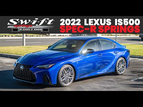 Swift 2022+ Lexus IS500 Spec-R Springs (USE30) | 4T921R