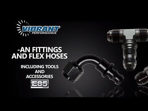 Vibrant -8AN 90 Degree Elbow Hose End Fitting (21908)