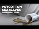 Covercraft 22-23 Toyota Tundra Polycotton SeatSaver Custom Front Row Seat Covers - Grey (SS2589PCGY)