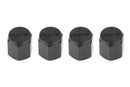 Rays Aluminum Air Valve Cap Set - Black