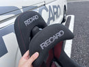 Recaro RSS BK Large FRP Seat in Kamui Black / Brilliant Mesh Red | 81-089.67.641-0