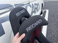 Recaro RSS BK Large FRP Seat in Kamui Black / Brilliant Mesh Red | 81-089.67.641-0