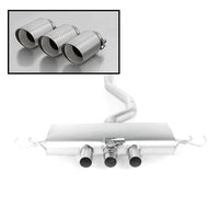 Remus FK8 Civic Type R Cat-Back 70SGR Exhaust with 102mm Angled Straight Cut Chrome Tips