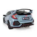 Remus Civic Type R Turbo-Back 70SGR Exhaust with 102mm Angled Straight Cut Chrome Tips