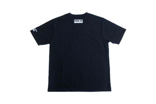 HKS T-SHIRT SUPER RACING BLACK 4L (51007-AK647)