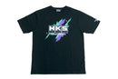 HKS T-SHIRT SUPER RACING BLACK 3L (51007-AK646)