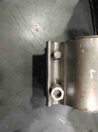 Vibrant TC Series Heavy Duty SS Exhaust Sleeve Butt Joint Clamp for 2.75in O.D.… — Incomplete: Missing the other Nut to hold the clamp…