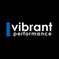 Vibrant -8AN Push-On 90 Deg Hose End Fitting - Aluminum