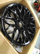 Vossen HF6-3 22x9.5 / 6x139.7 / ET20 / Deep Face / 106.1 - Gloss Black (HF63-2G23) — Scratch & Dent