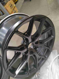 Vossen HF6-4 20x9.5 / 6x135 / ET15 / Deep Face / 87.1 - Satin Black (HF64-0F02) — Scratch & Dent