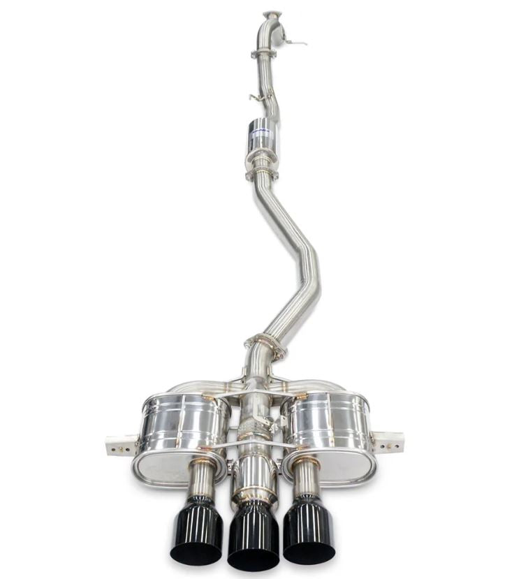 Invidia 22-25 Honda Civic Type R FL5 Q300 Black Tip Cat-back Exhaust (HS22CTRFQ33SBL)