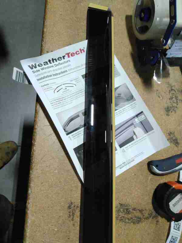 WeatherTech 19-24 Infiniti QX80 / 17-24 Nissan Armada Front & Rear Side Window Deflectors - Dark Smoke — Scratch & Dent