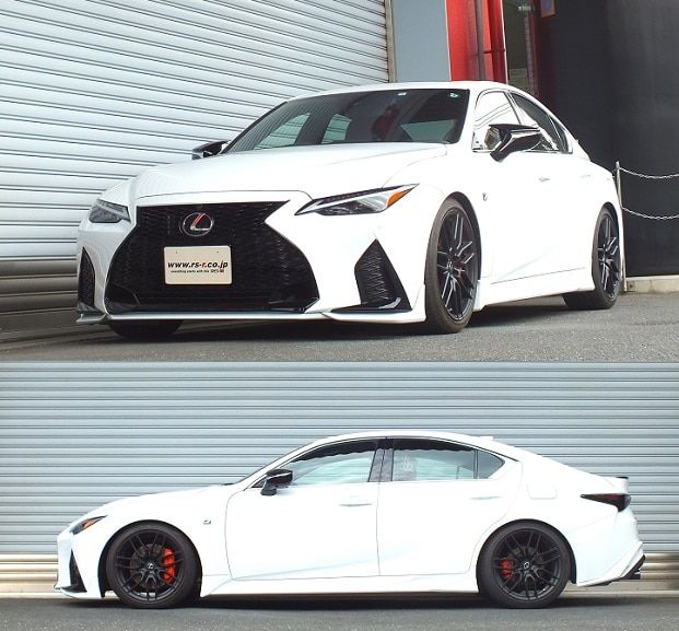 RS-R 2021 Lexus IS350 F-Sport (RWD) Resortes suspendidos