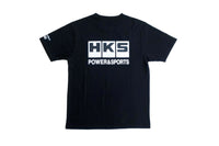HKS T-SHIRT POWERSPORTS BLACK 2L (51007-AK635)