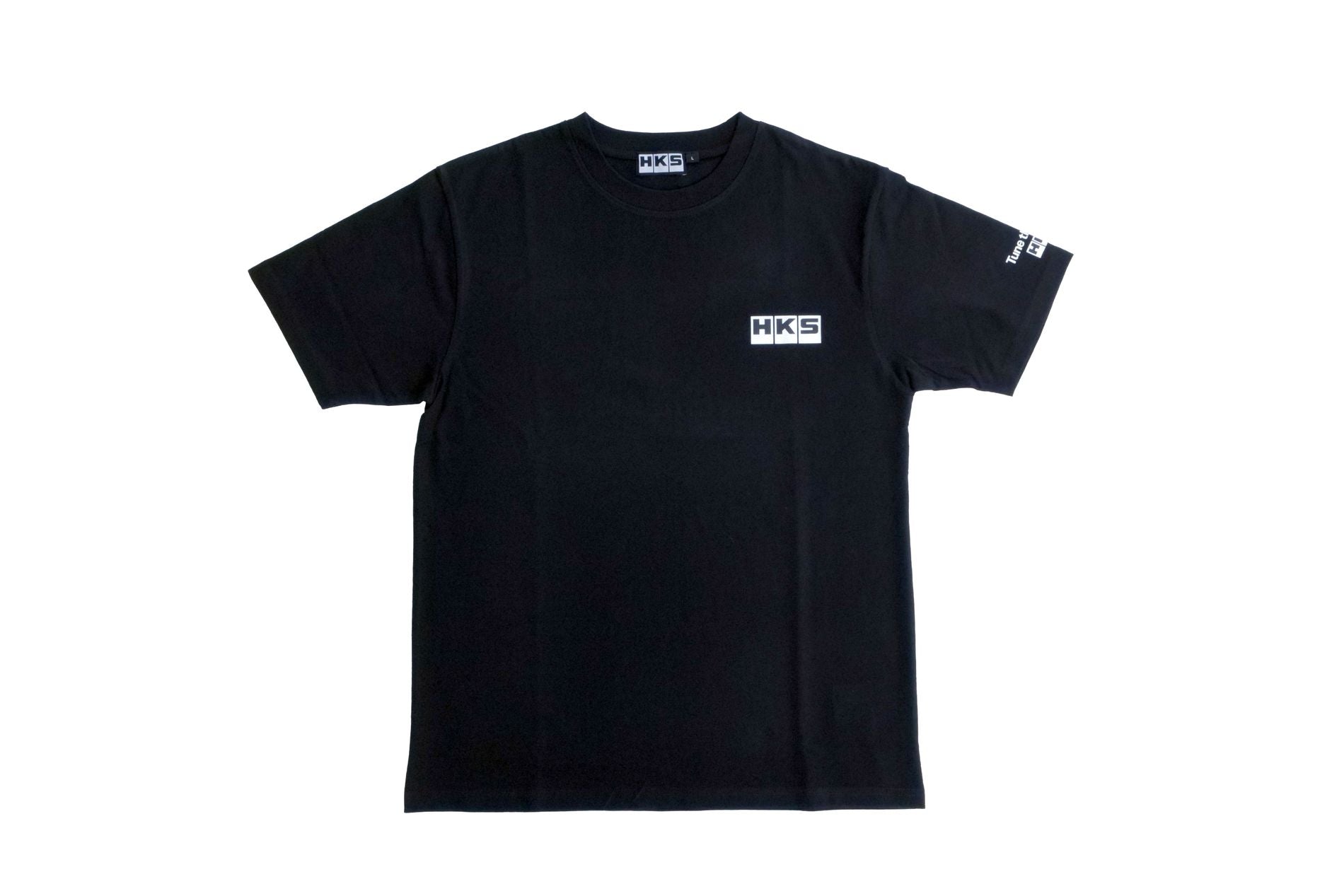 HKS T-SHIRT POWERSPORTS BLACK L (51007-AK634)
