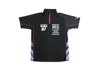 HKS TEAM HALF ZIP POLO SHIRT 2025 3L (51007-AK700)