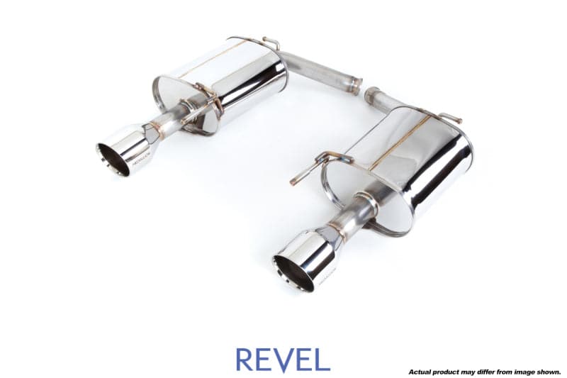 Revel Medallion Touring-S Catback Exhaust - Dual Muffler / Axle Back 07-08 Infiniti G35 Sedan