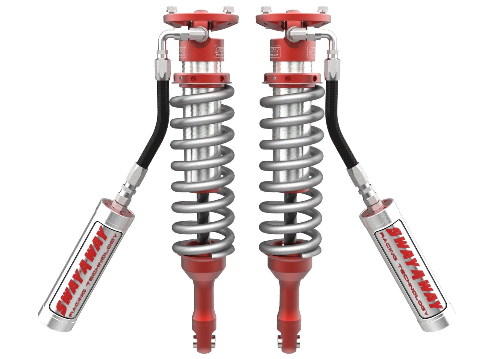 aFe 05-22 Toyota Tacoma / 03-09 4Runner V6 4L Sway-A-Way 2.5 Front Coilover Kit w/ Remote Reservoirs (101-5600-19)