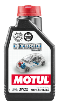Motul 1L Hybrid Synthetic Motor Oil - 0W20