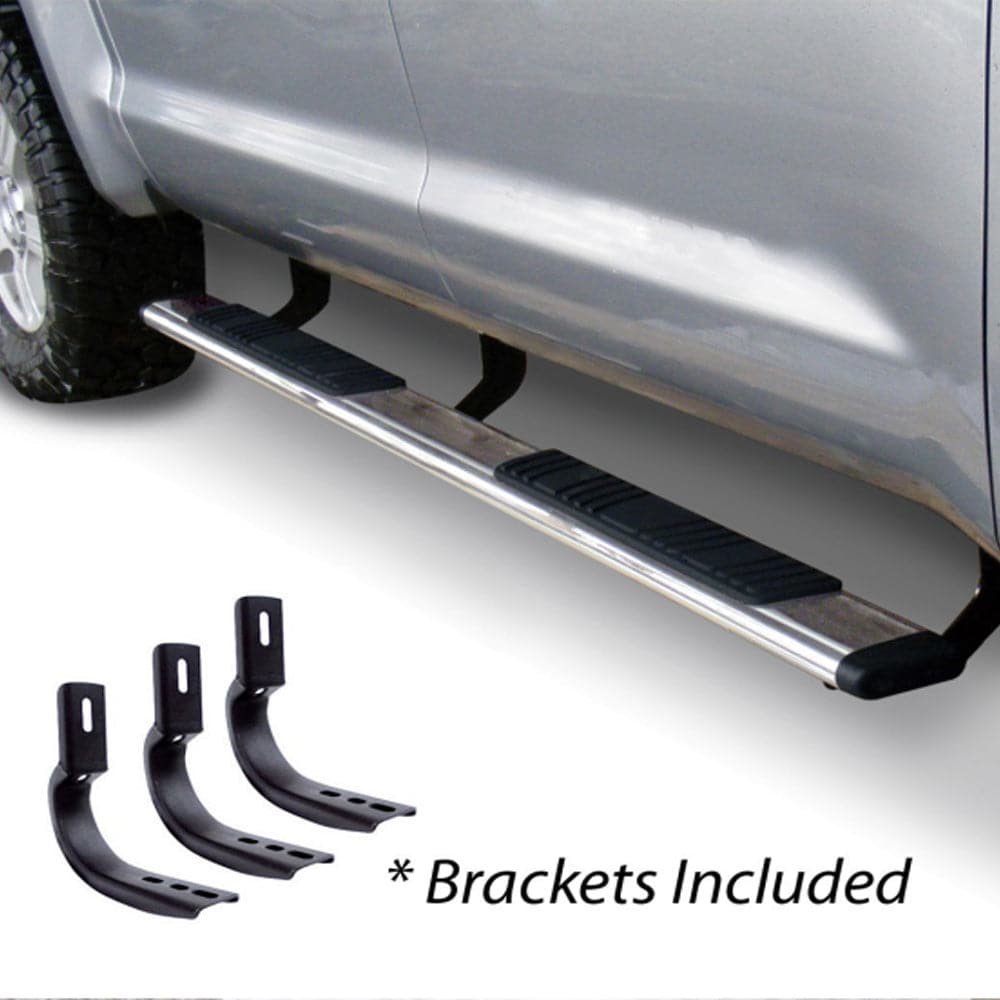 Go Rhino 05+ Toyota Tacoma 5in OE Xtreme Low Profile Complete Kit w/Sidesteps + Brkts