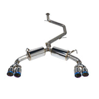 Remark 2019+ Toyota Corolla Hatchback Quad-Exit Cat-Back Exhaust Burnt Stainless Steel | RK-C4063T-01P