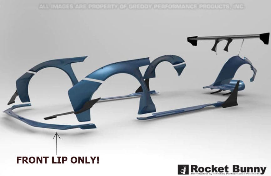 GReddy 15+ Lexus RC-F Rocket Bunny Front Lip