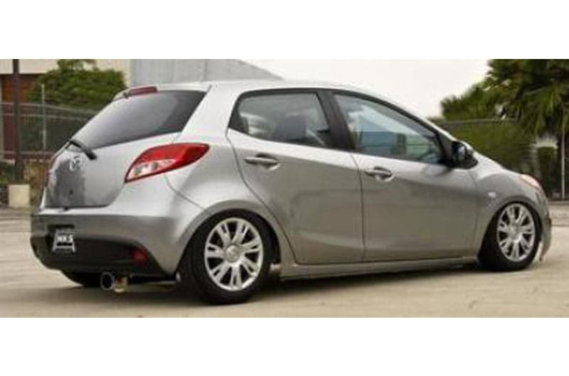 Mazda 2 Silent Hi-Power Rear Section Only Exhaust w/ External Resonator